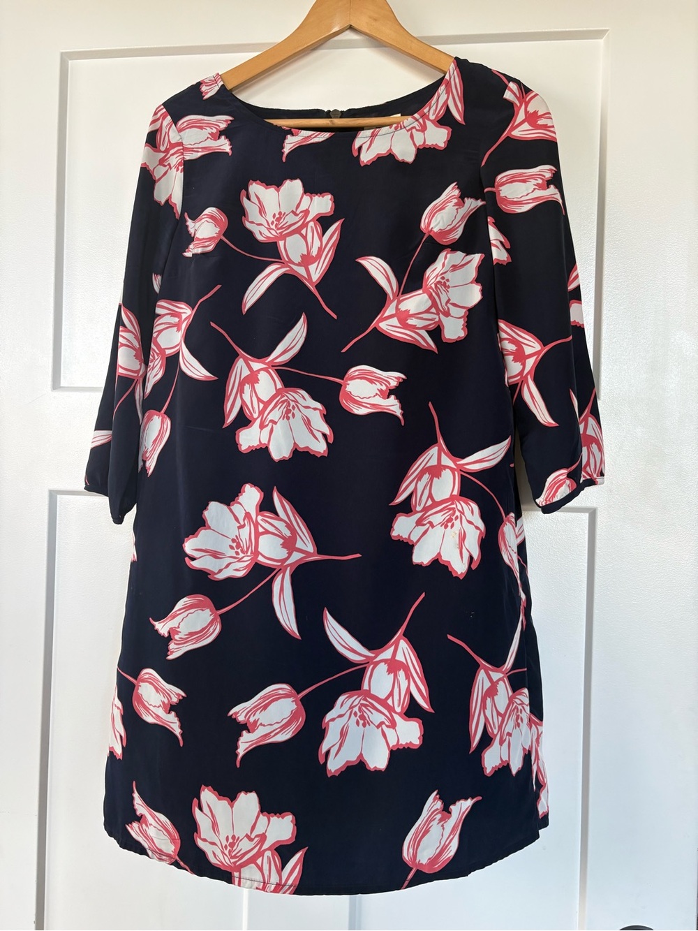 Floral Long Sleeve Shift Dress by Old Navy Size Medium